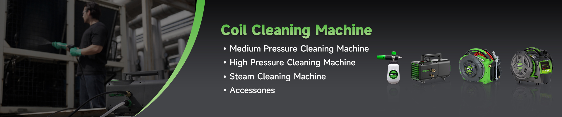 Coil Cleaning Machine